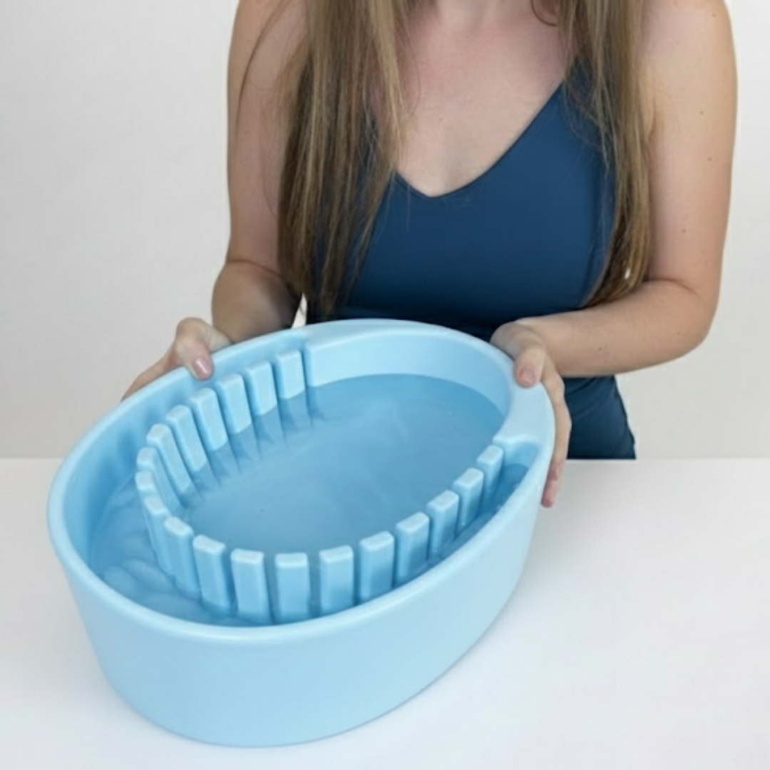 Arauris Pure - Facial Cold Plunge Bowl with Ice Chamber